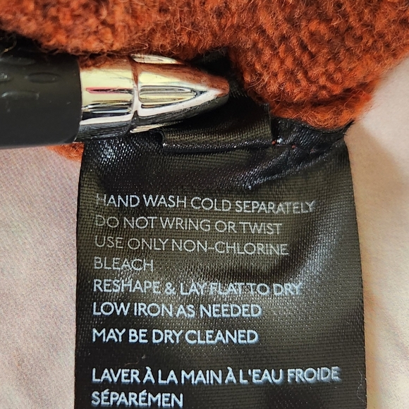 NWT Anthropologie "Vittoria Fair Isle" One Shoulder Sweater Wool Alpaca Blend XL - Picture 10 of 12